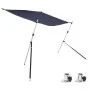 Navy blue T-Top extension awning set 174x205x(115-194) cm by vidaXL, Boat storage covers - Ref: Foro24-3217202, Price: 104,14...