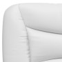 Cama con colchón cuero sintético blanco 100x200 cm de vidaXL, Camas y somieres - Ref: Foro24-3208704, Precio: 305,08 €, Descu...