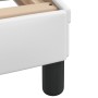 Cama con colchón cuero sintético blanco 100x200 cm de vidaXL, Camas y somieres - Ref: Foro24-3208704, Precio: 305,08 €, Descu...