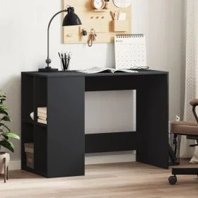 Escritorio de madera de ingeniería negro 102x50x75 cm by vidaXL, Desks - Ref: Foro24-840542, Price: 75,49 €, Discount: %