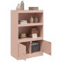 Aparador de acero rosa 67x39x107 cm de vidaXL, Aparadores - Ref: Foro24-841668, Precio: 119,57 €, Descuento: %