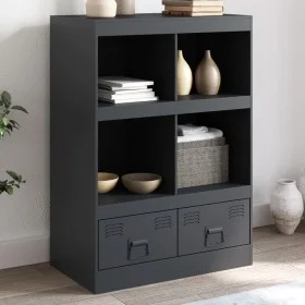 Aparador de acero gris antracita 67x39x95 cm by vidaXL, Sideboards - Ref: Foro24-841801, Price: 107,77 €, Discount: %
