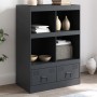 Aparador de acero gris antracita 67x39x95 cm de vidaXL, Aparadores - Ref: Foro24-841801, Precio: 108,82 €, Descuento: %