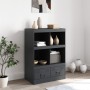 Aparador de acero gris antracita 67x39x95 cm de vidaXL, Aparadores - Ref: Foro24-841801, Precio: 108,82 €, Descuento: %