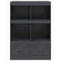 Aparador de acero gris antracita 67x39x95 cm de vidaXL, Aparadores - Ref: Foro24-841801, Precio: 108,82 €, Descuento: %