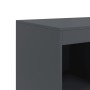 Aparador de acero gris antracita 67x39x95 cm de vidaXL, Aparadores - Ref: Foro24-841801, Precio: 108,82 €, Descuento: %