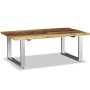 Mesa de centro madera maciza reciclada 100x60x38 cm en Mesas de centro | Comprar online en Foru.es