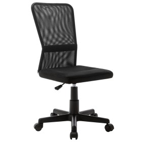 Silla de oficina de tela de malla negra 44x52x100 cm de vidaXL, Sillas de oficina - Ref: Foro24-289510, Precio: 74,90 €, Desc...