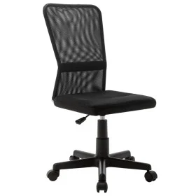 Silla de oficina de tela de malla negra 44x52x100 cm de vidaXL, Sillas de oficina - Ref: Foro24-289510, Precio: 73,04 €, Desc...