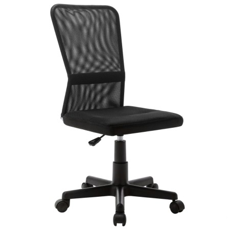 Silla de oficina de tela de malla negra 44x52x100 cm de vidaXL, Sillas de oficina - Ref: Foro24-289510, Precio: 74,90 €, Desc...