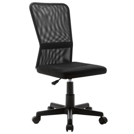 Silla de oficina de tela de malla negra 44x52x100 cm de vidaXL, Sillas de oficina - Ref: Foro24-289510, Precio: 73,04 €, Desc...
