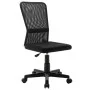 Silla de oficina de tela de malla negra 44x52x100 cm de vidaXL, Sillas de oficina - Ref: Foro24-289510, Precio: 73,04 €, Desc...