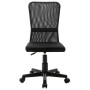 Silla de oficina de tela de malla negra 44x52x100 cm de vidaXL, Sillas de oficina - Ref: Foro24-289510, Precio: 74,90 €, Desc...