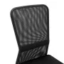 Silla de oficina de tela de malla negra 44x52x100 cm de vidaXL, Sillas de oficina - Ref: Foro24-289510, Precio: 73,04 €, Desc...