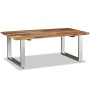 Mesa de centro madera maciza reciclada 100x60x38 cm en Mesas de centro | Comprar online en Foru.es