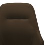 Silla mecedora de tela marrón de vidaXL, Mecedoras - Ref: Foro24-289540, Precio: 181,37 €, Descuento: %