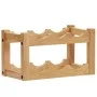 Wine rack for 6 bottles solid oak wood 37x21x21 cm by vidaXL, Wine racks - Ref: Foro24-289201, Price: 40,93 €, Discount: %