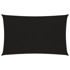 Toldo de vela rectangular HDPE negro 160 g/m² 6x8 m de vidaXL, Sombrillas - Ref: Foro24-311745, Precio: 87,11 €, Descuento: %