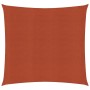 Toldo de vela cuadrado HDPE terracota 160 g/m² 4,5x4,5 m de vidaXL, Sombrillas - Ref: Foro24-311332, Precio: 45,29 €, Descuen...