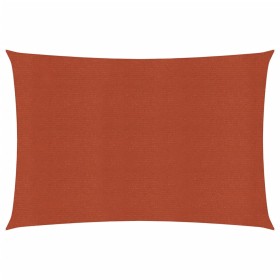 Toldo de vela rectangular HDPE terracota 160 g/m² 3,5x4,5 m de vidaXL, Sombrillas - Ref: Foro24-311351, Precio: 38,36 €, Desc...