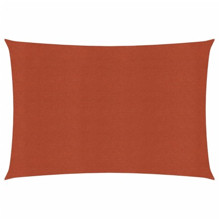 Toldo de vela rectangular HDPE terracota 160 g/m² 3,5x4,5 m de vidaXL, Sombrillas - Ref: Foro24-311351, Precio: 38,36 €, Desc...