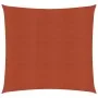 Toldo de vela cuadrado HDPE terracota 160 g/m² 3,6x3,6 m de vidaXL, Sombrillas - Ref: Foro24-311330, Precio: 35,73 €, Descuen...