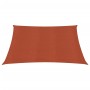 Toldo de vela cuadrado HDPE terracota 160 g/m² 3,6x3,6 m de vidaXL, Sombrillas - Ref: Foro24-311330, Precio: 34,58 €, Descuen...