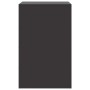 Mesita de noche acero negra 34,5x39x62 cm de vidaXL, Mesitas de noche - Ref: Foro24-841763, Precio: 58,03 €, Descuento: %