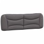 Cama con colchón cuero sintético gris 160x200 cm de vidaXL, Camas y somieres - Ref: Foro24-3208734, Precio: 454,46 €, Descuen...