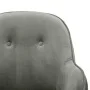 Silla mecedora de terciopelo gris de vidaXL, Mecedoras - Ref: Foro24-289519, Precio: 129,48 €, Descuento: %