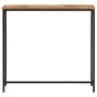 Mesa consola madera maciza de mango y hierro 80x30x74 cm de vidaXL, Mesas auxiliares - Ref: Foro24-371967, Precio: 77,77 €, D...