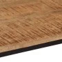 Solid mango wood and iron console table 80x30x74 cm by vidaXL, Side tables - Ref: Foro24-371967, Price: 77,77 €, Discount: %