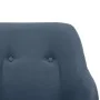 Blauer Schaukelstuhl aus Stoff von vidaXL, Schaukelstühle - Ref: Foro24-289531, Preis: 108,27 €, Rabatt: %
