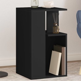 Mesa auxiliar madera de ingeniería negro 35x35x60 cm de vidaXL, Mesas de centro - Ref: Foro24-840738, Precio: 43,63 €, Descue...