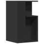Mesa auxiliar madera de ingeniería negro 35x35x60 cm de vidaXL, Mesas de centro - Ref: Foro24-840738, Precio: 43,63 €, Descue...