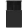 Mesa auxiliar madera de ingeniería negro 35x35x60 cm de vidaXL, Mesas de centro - Ref: Foro24-840738, Precio: 42,76 €, Descue...