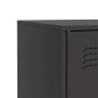 Aparador de acero negro 67x39x83 cm de vidaXL, Aparadores - Ref: Foro24-841679, Precio: 178,09 €, Descuento: %