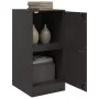 Sideboard aus schwarzem Stahl, 34,5 x 39 x 73 cm von vidaXL, Sideboards - Ref: Foro24-841709, Preis: 80,05 €, Rabatt: %
