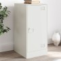 Aparador de acero blanco 34,5x39x73 cm de vidaXL, Aparadores - Ref: Foro24-841714, Precio: 62,90 €, Descuento: %