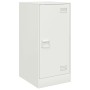 Aparador de acero blanco 34,5x39x73 cm de vidaXL, Aparadores - Ref: Foro24-841714, Precio: 62,90 €, Descuento: %