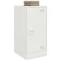 Aparador de acero blanco 34,5x39x73 cm de vidaXL, Aparadores - Ref: Foro24-841714, Precio: 62,29 €, Descuento: %