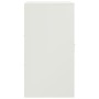 Aparador de acero blanco 34,5x39x73 cm de vidaXL, Aparadores - Ref: Foro24-841714, Precio: 62,90 €, Descuento: %