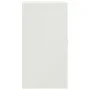 Aparador de acero blanco 34,5x39x73 cm de vidaXL, Aparadores - Ref: Foro24-841714, Precio: 62,29 €, Descuento: %