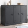 Aparador de acero antracita 99x39x73 cm de vidaXL, Aparadores - Ref: Foro24-841723, Precio: 165,67 €, Descuento: %