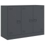 Aparador de acero antracita 99x39x73 cm de vidaXL, Aparadores - Ref: Foro24-841723, Precio: 165,67 €, Descuento: %