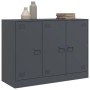 Aparador de acero antracita 99x39x73 cm de vidaXL, Aparadores - Ref: Foro24-841723, Precio: 165,67 €, Descuento: %