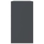 Aparador de acero antracita 99x39x73 cm de vidaXL, Aparadores - Ref: Foro24-841723, Precio: 165,67 €, Descuento: %