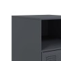 Mesitas de noche 2 unidades gris antracita 34,5x39x62 cm de vidaXL, Mesitas de noche - Ref: Foro24-841768, Precio: 96,45 €, D...