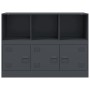 Aparador de acero antracita 99x39x73 cm de vidaXL, Aparadores - Ref: Foro24-841789, Precio: 142,20 €, Descuento: %