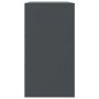 Aparador de acero antracita 99x39x73 cm de vidaXL, Aparadores - Ref: Foro24-841789, Precio: 142,20 €, Descuento: %